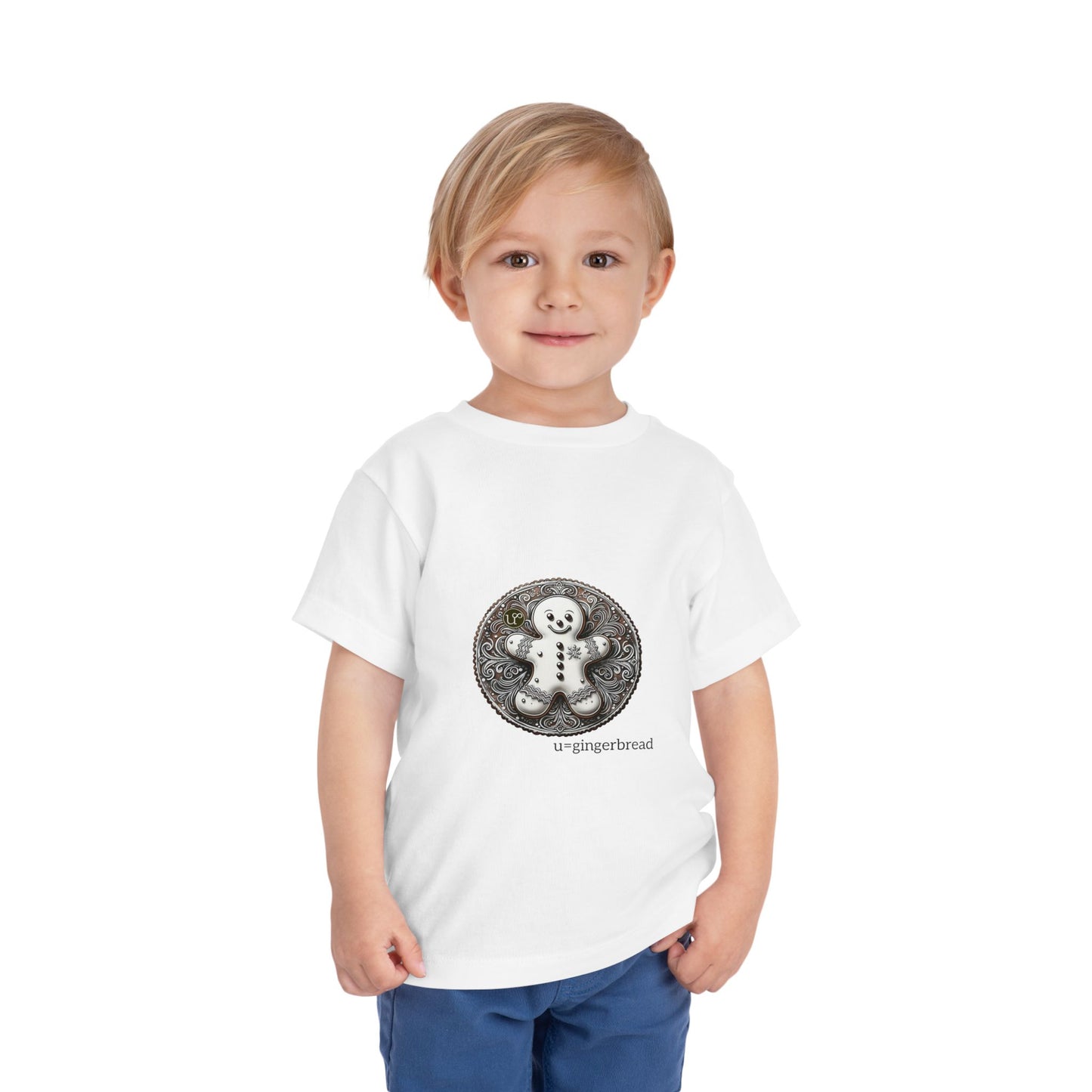 u=gingerbread Toddler Holiday Tee