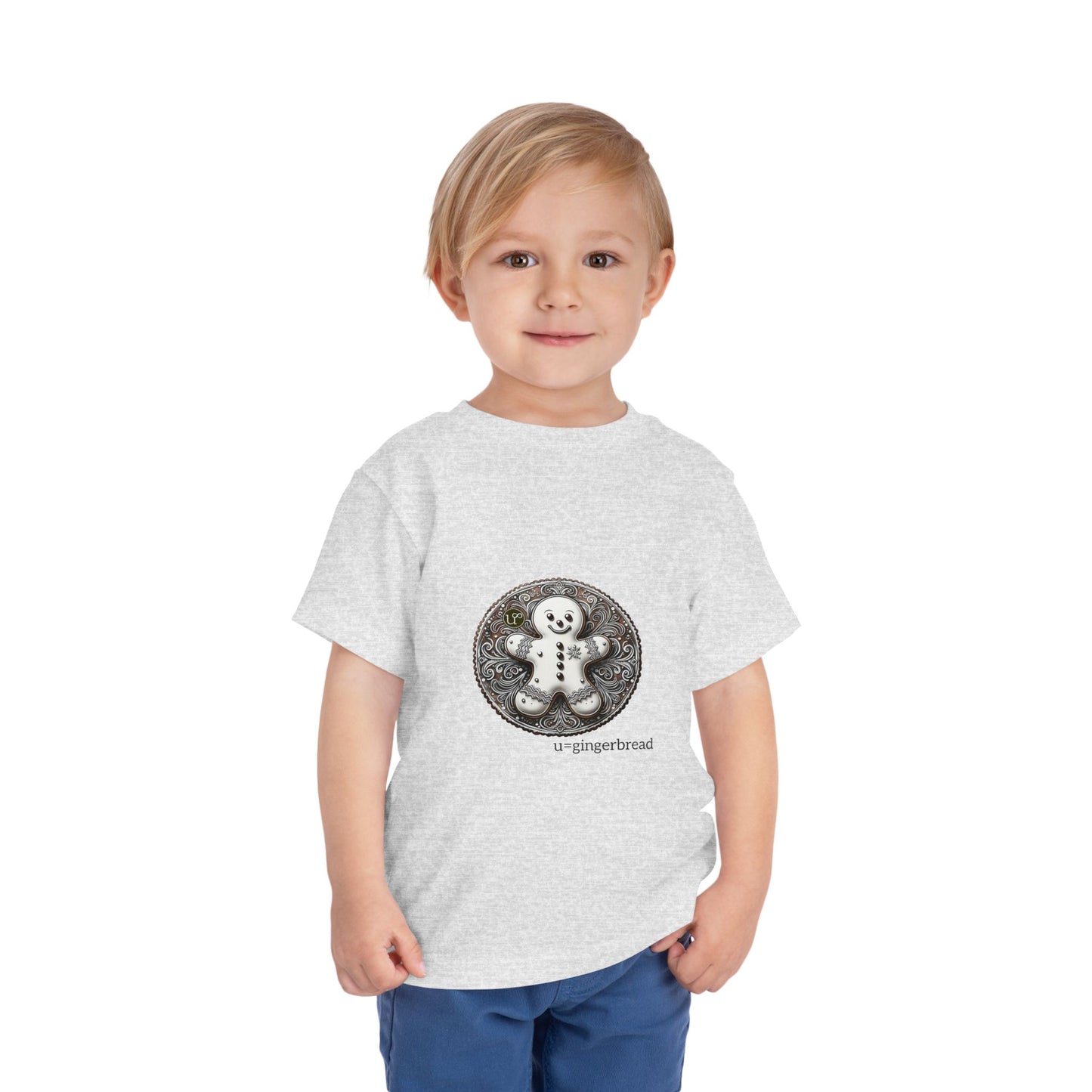 u=gingerbread Toddler Holiday Tee