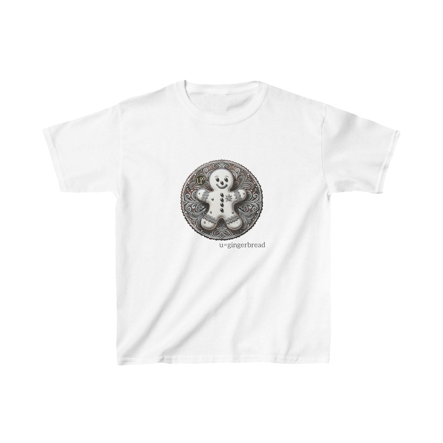 u=gingerbread Kids Holiday T-Shirt