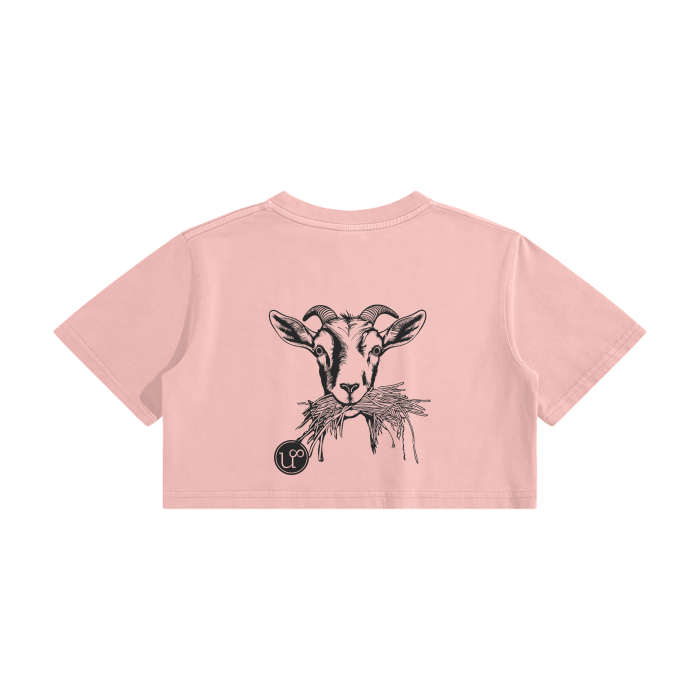 goat,crop top,crop tee,crop t-shirt,unisex tee,unisex t-shirt,women's tee,women's t-shirt,women's crop top