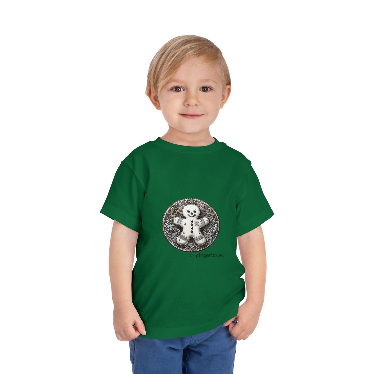 u=gingerbread Toddler Holiday Tee