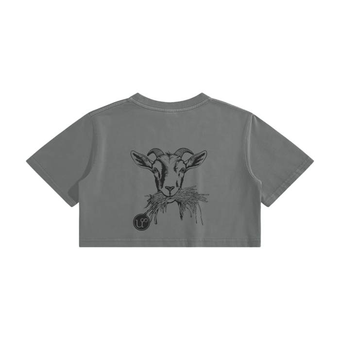 goat,crop top,crop tee,crop t-shirt,unisex tee,unisex t-shirt,women's tee,women's t-shirt,women's crop top