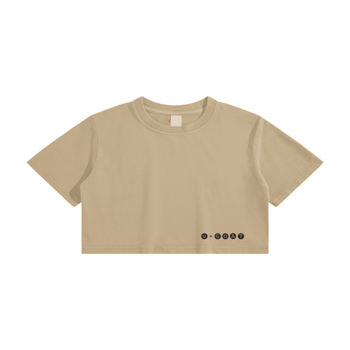 goat,crop top,crop tee,crop t-shirt,unisex tee,unisex t-shirt,women's tee,women's t-shirt,women's crop top