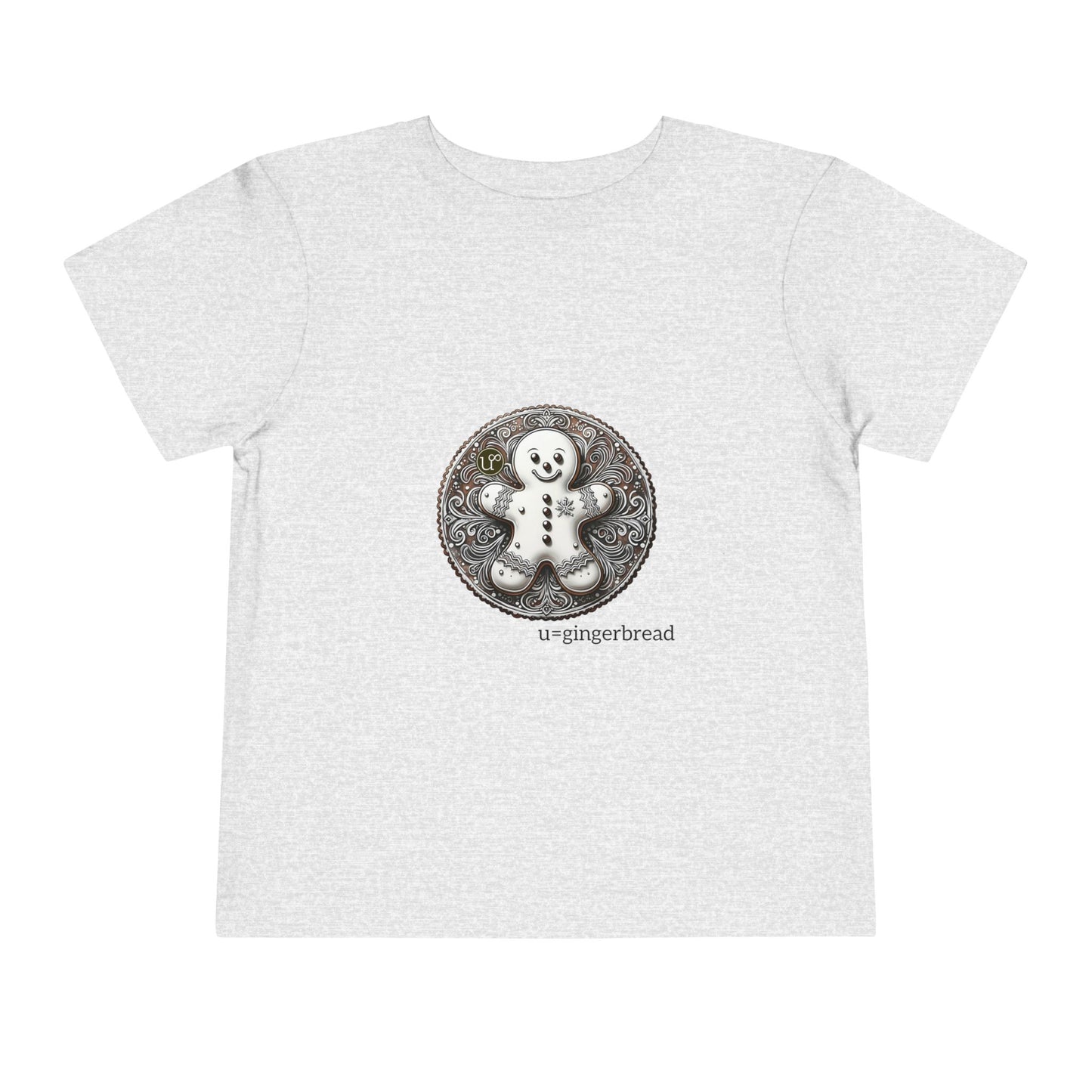 u=gingerbread Toddler Holiday Tee