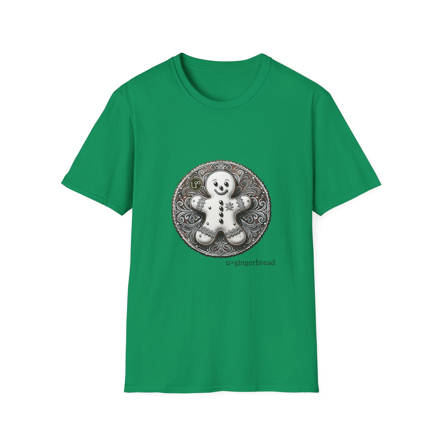 u=gingerbread Vintage Holiday T-Shirt