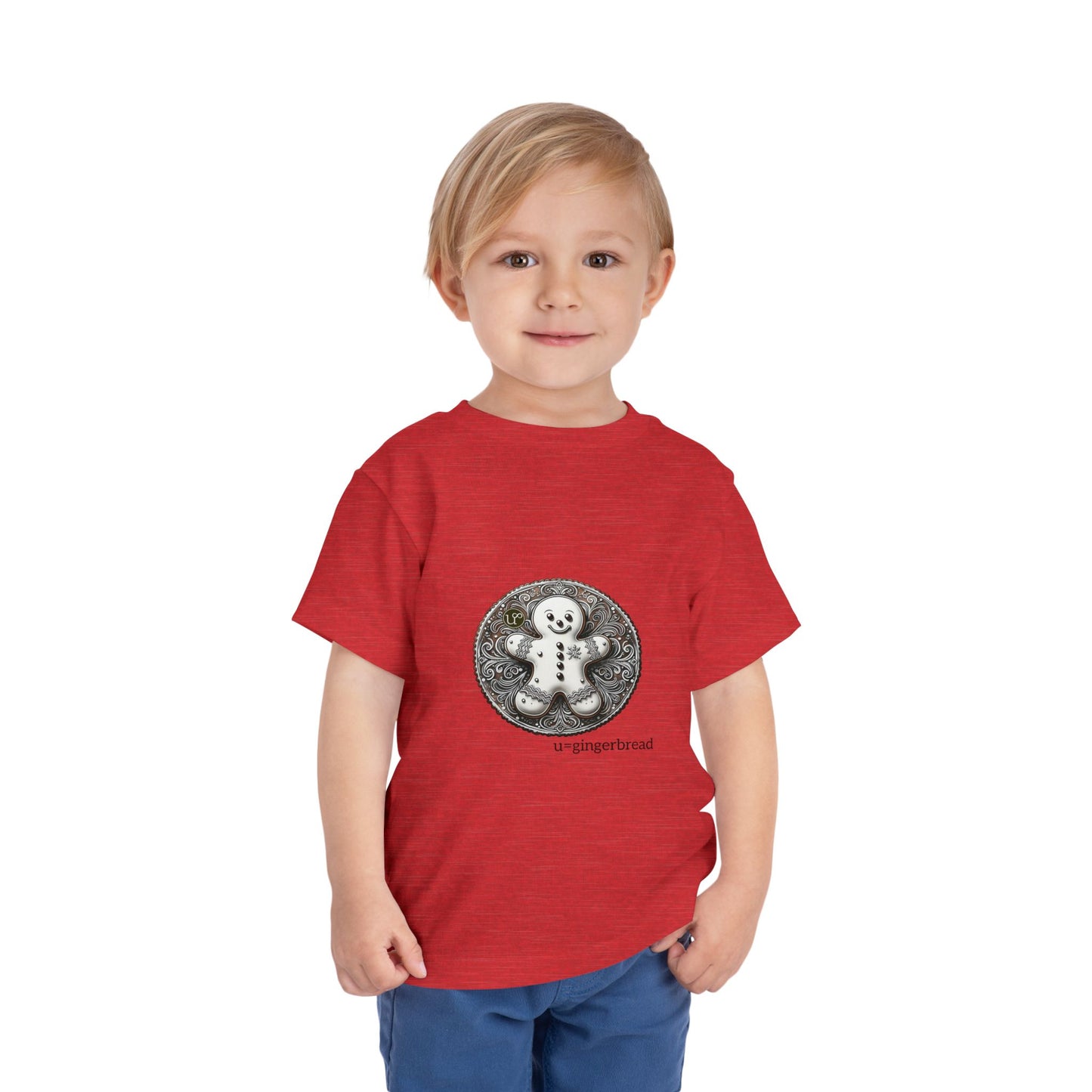 u=gingerbread Toddler Holiday Tee