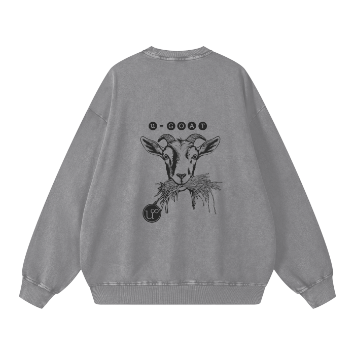 sweatshirt,goat,men's sweatshirt,women's sweatshirt,unisex sweatshirt
