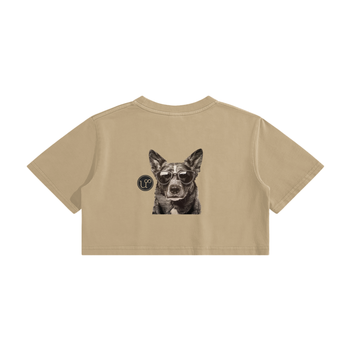 rizz,u=rizz,crop top,cropped tee,cropped tshirt,women's tee,women's tshirt,dog tshirt
