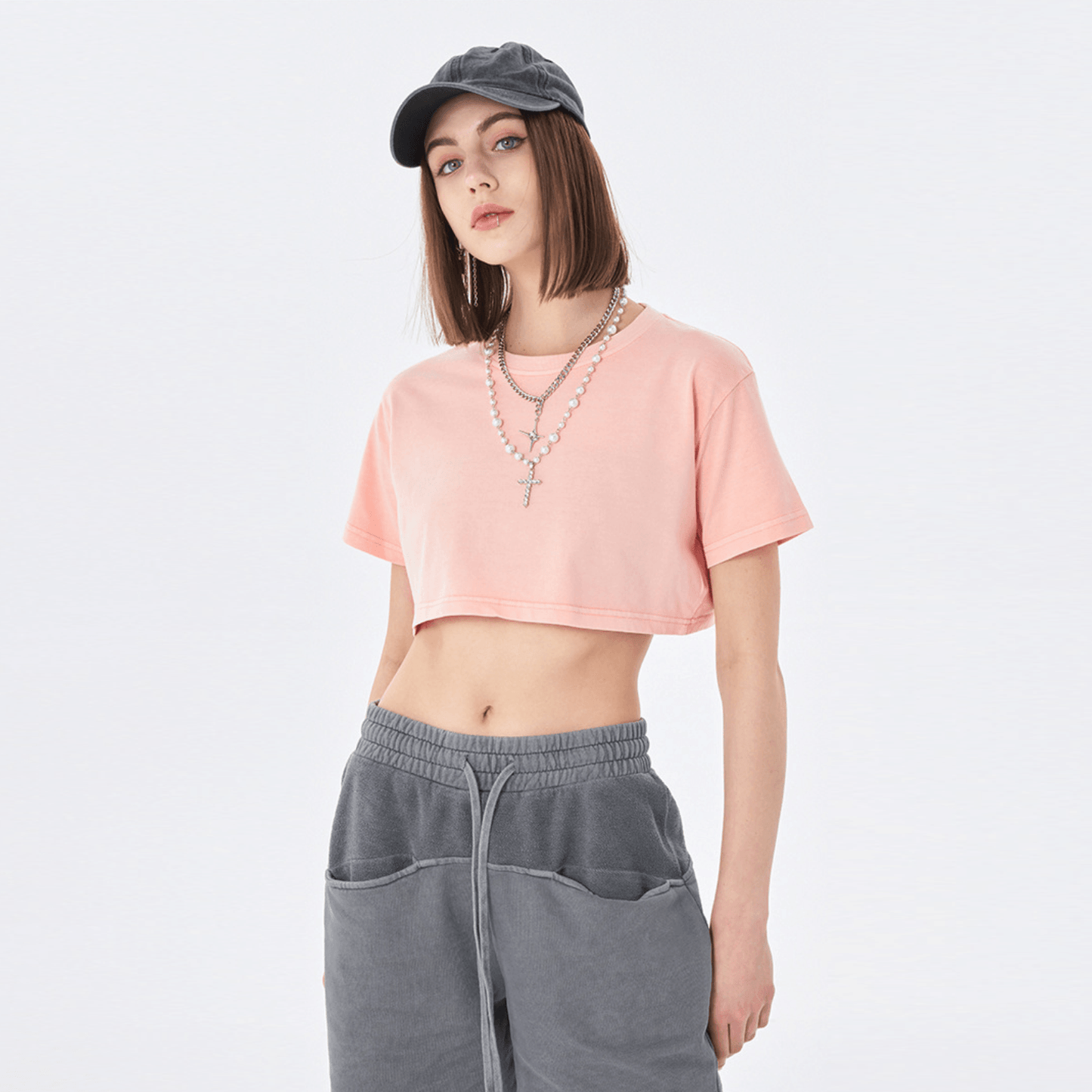 tee, crop, women's crop, crop top, women's t-shirt, u=lit